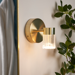 Bizet 5w LED 1light Adjustable Spot CCT IP44 Satin Brass