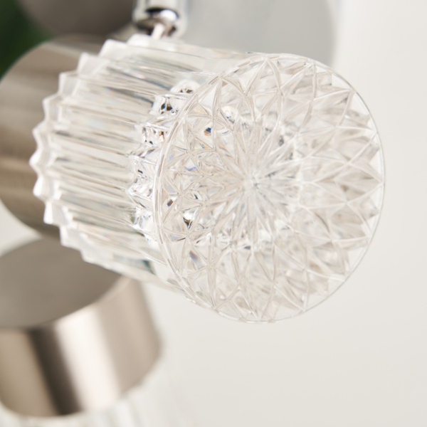 Bizet 15w LED 3light Plate Adjustable Spot CCT IP44 Chrome - Image 7